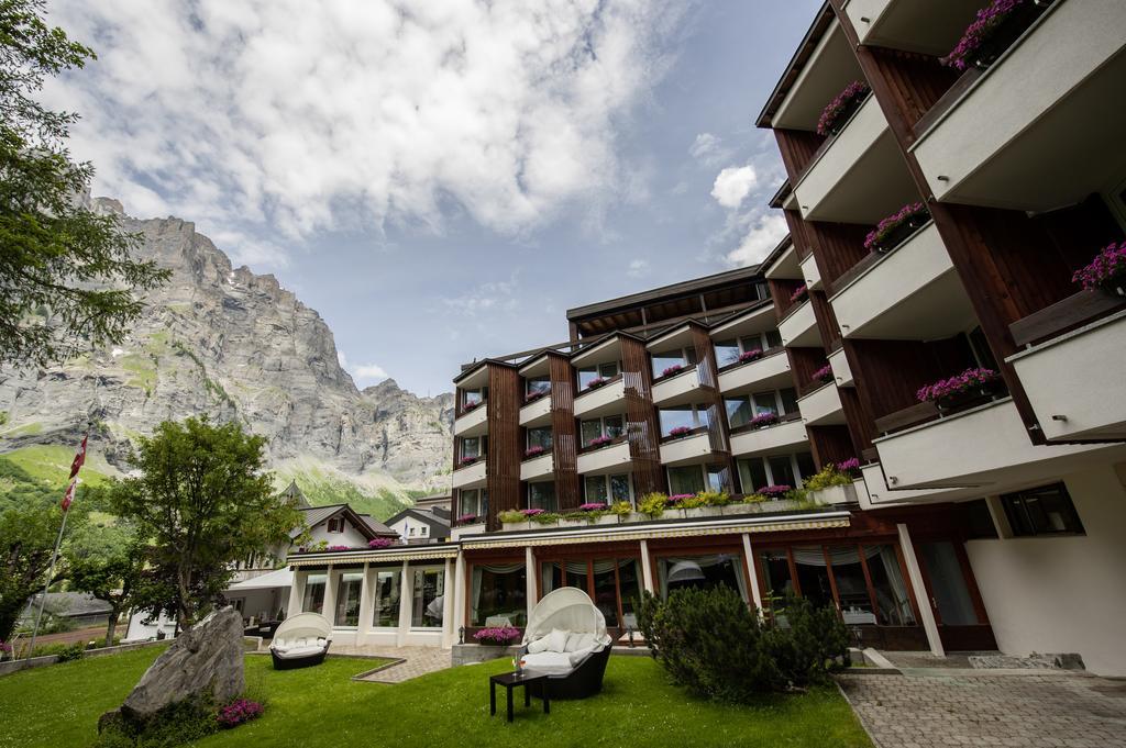 Hotel Quellenhof Leukerbad Ngoại thất bức ảnh