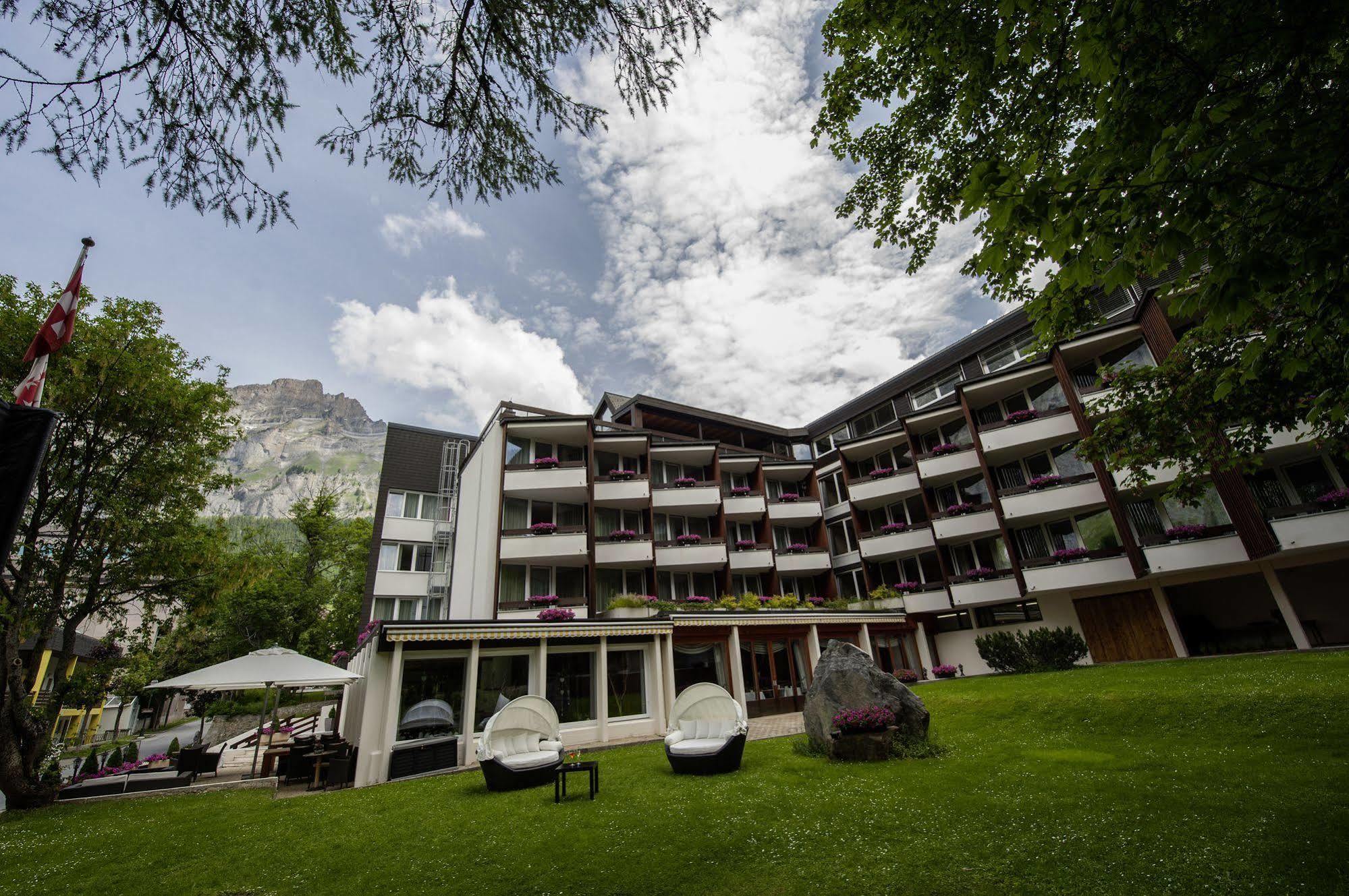 Hotel Quellenhof Leukerbad Ngoại thất bức ảnh